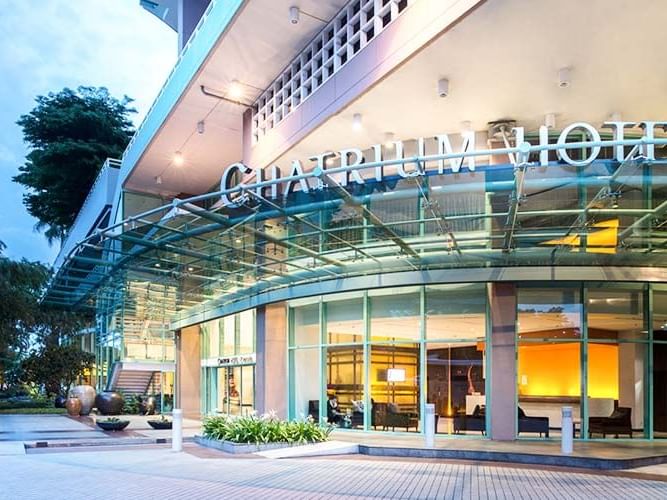 Exterior view of the Chatrium Hotel Riverside Bangkok