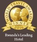 World Travel Awards Winner 2016 Rwanda's Leading Hotel Logo