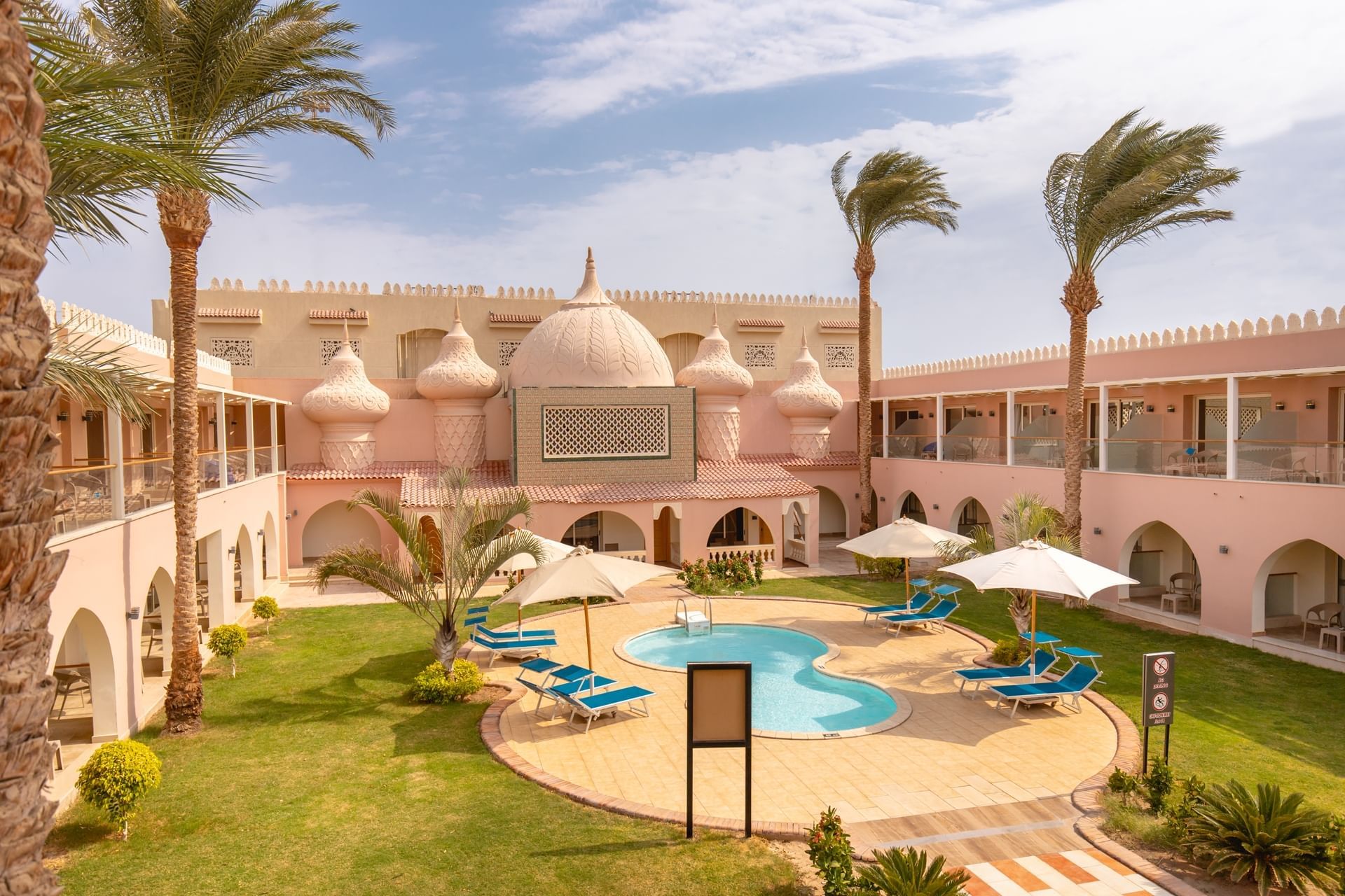Pool at Pickalbatros Alf Leila Wa Leila Resort in Neverland, Hurghada