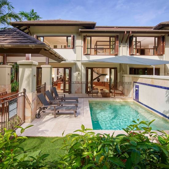 Three-Bedroom Villas at Pullman Port Douglas some with their own Plunge Pool