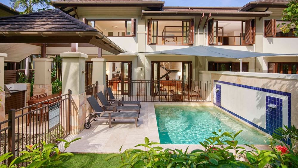 Three-Bedroom Villas at Pullman Port Douglas some with their own Plunge Pool