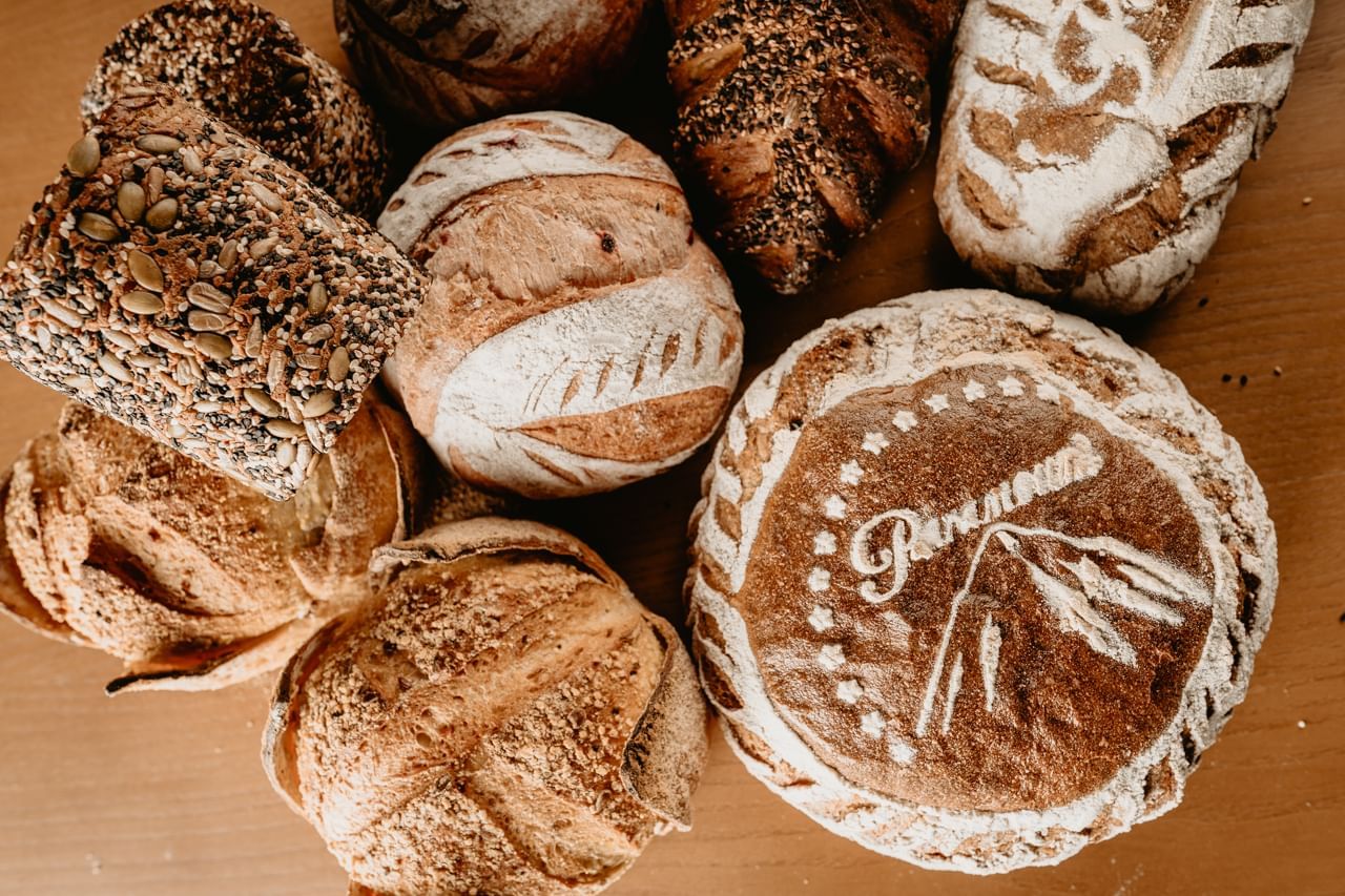 Baked bread in Craft Table - Artisan Café & Bakery at Paramount Hotel Dubai