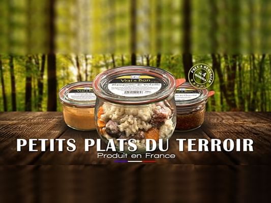 Dishes in Petits Plats Du Terroir at The Originals Hotels