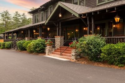 Exterior view of The Lodge at Schroon Lake