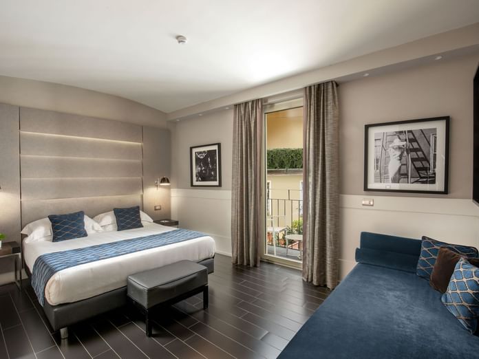 The Family Room with a spacious interior and balcony lounge at The Style