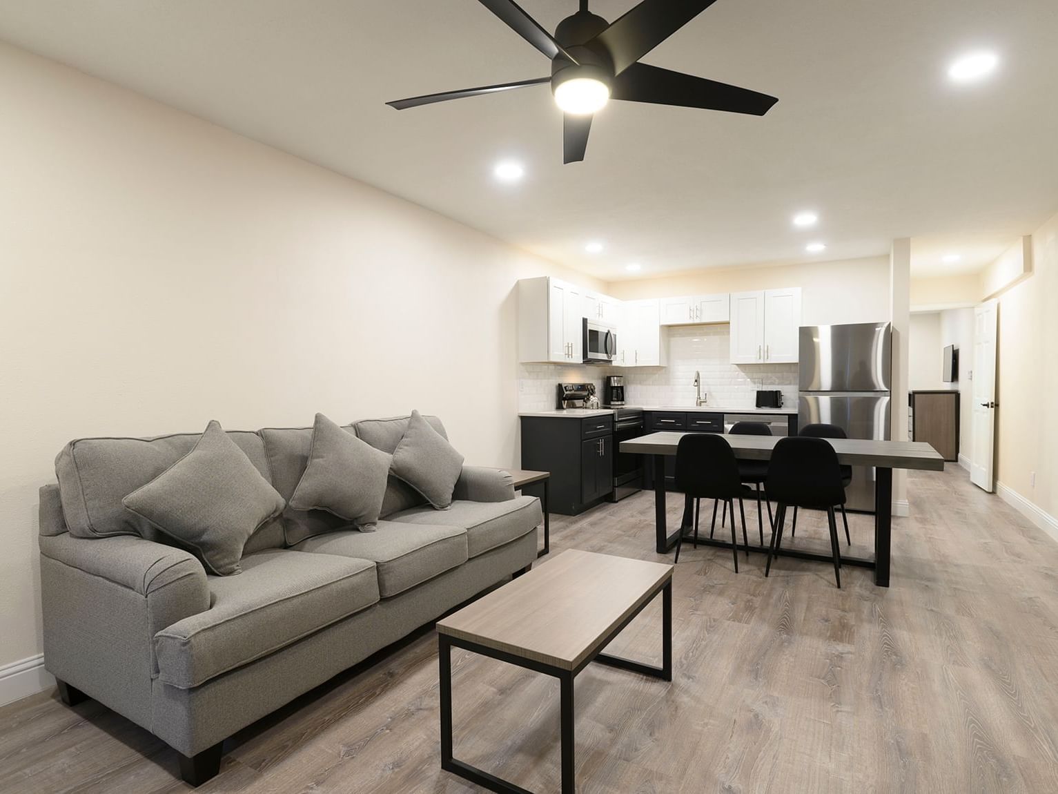 Living area of premium suite at Legacy Vacation Resorts