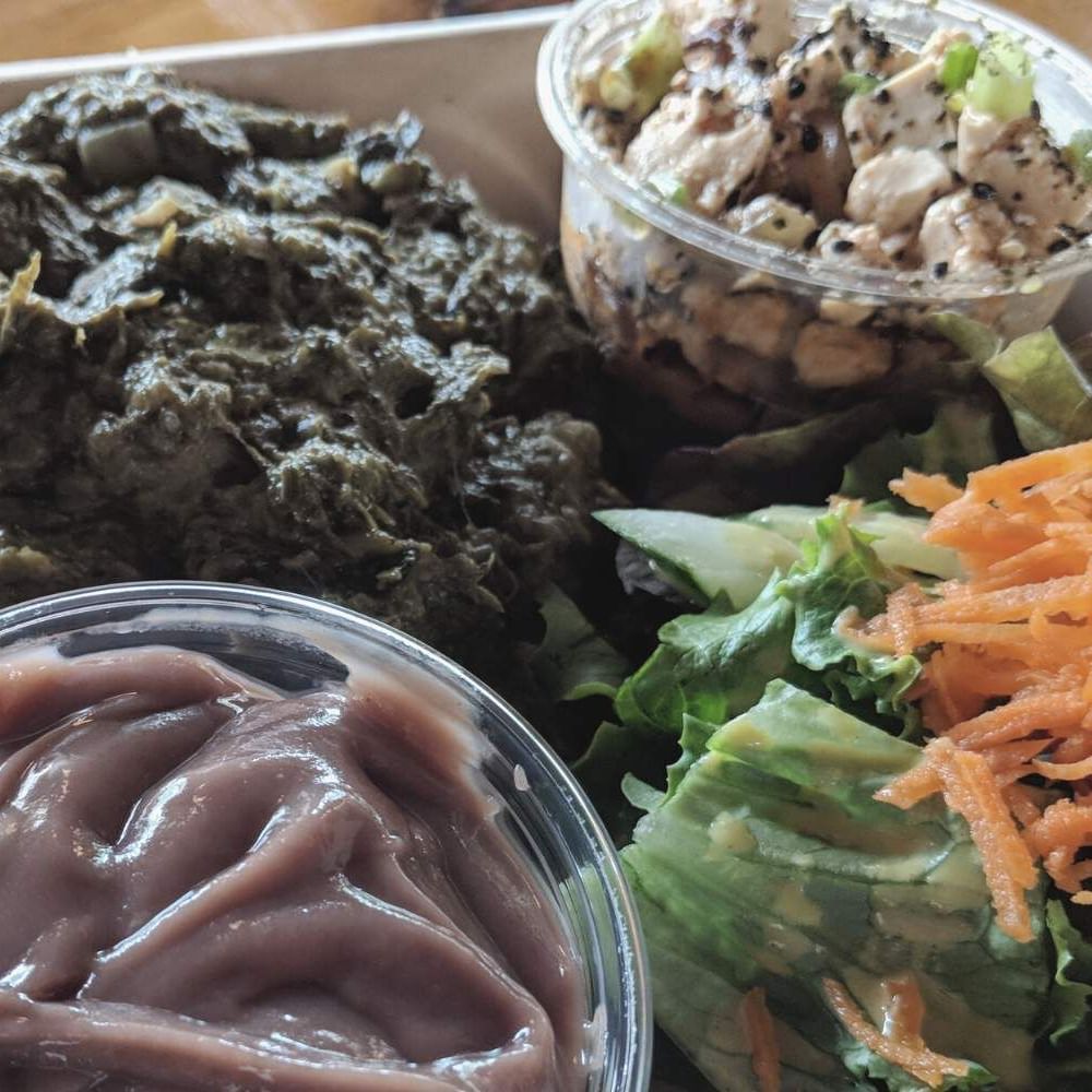 Close-up of Lau Lau dish served at Waikiki Resort Hotel by Sono