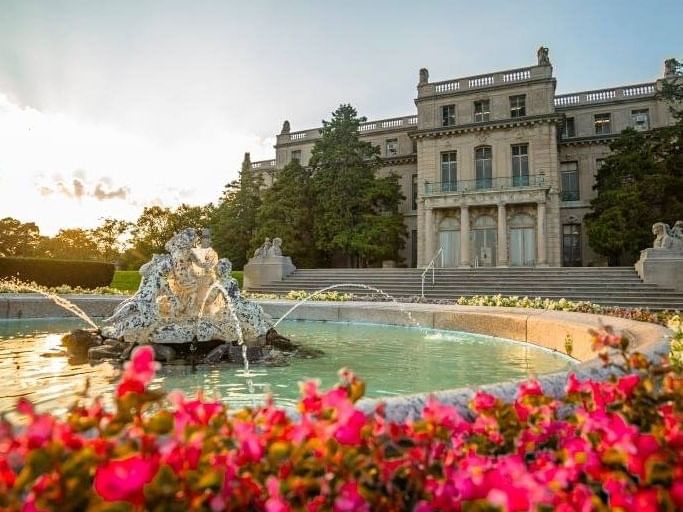 Exterior of Monmouth University near the Ocean Place