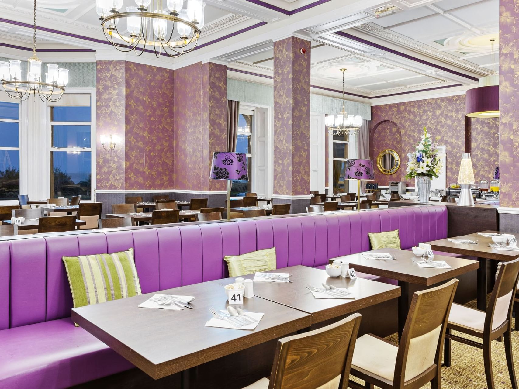 The Atlantic Restaurant at The Grand Atlantic Hotel in Weston-super-Mare