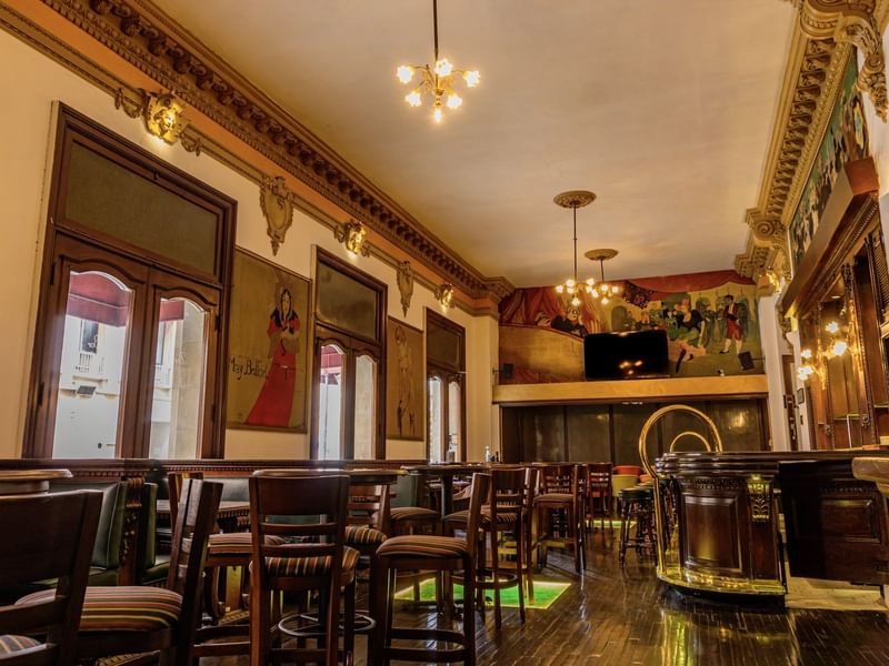 Bar 1900 en Gamma Monterrey Gran Hotel Ancira