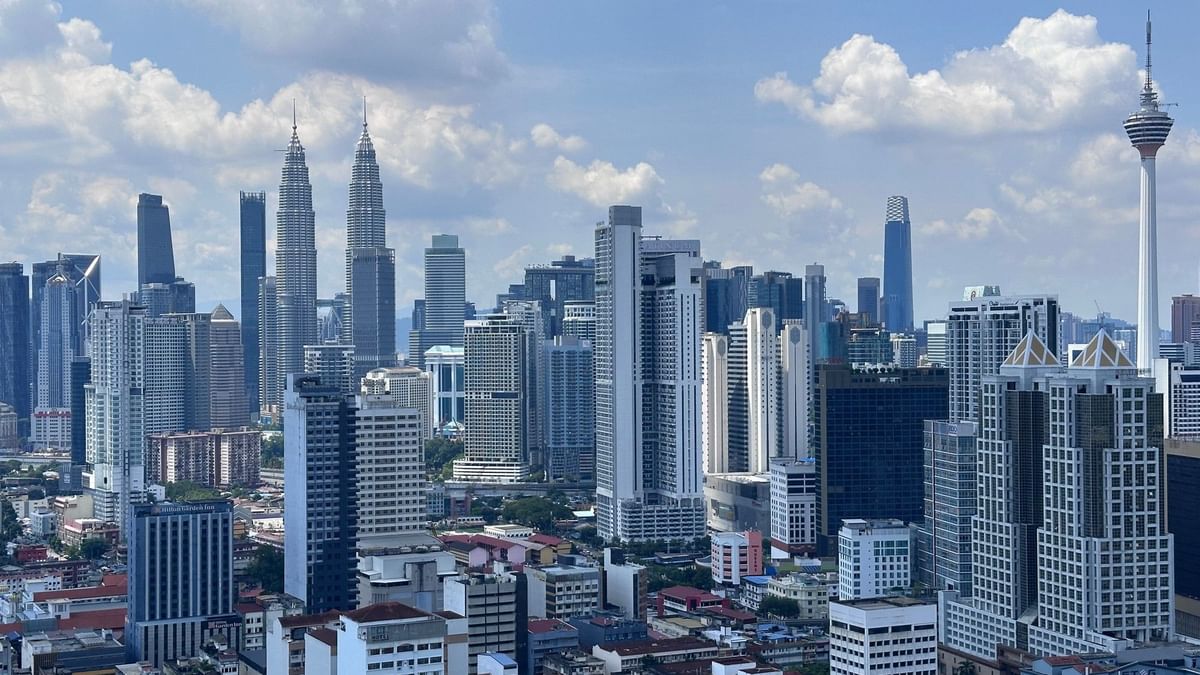 KL City View from Sunway Putra Hotel