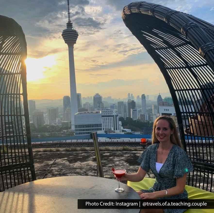 Pose for the pictures with the KL tower when you are watching the sunset - Lexis Hibiscus