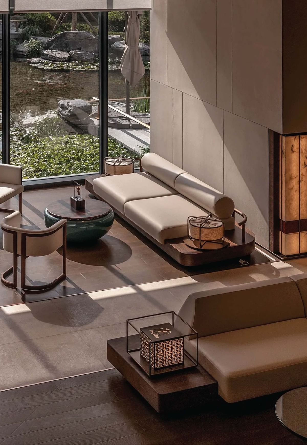 A lobby image of hotel