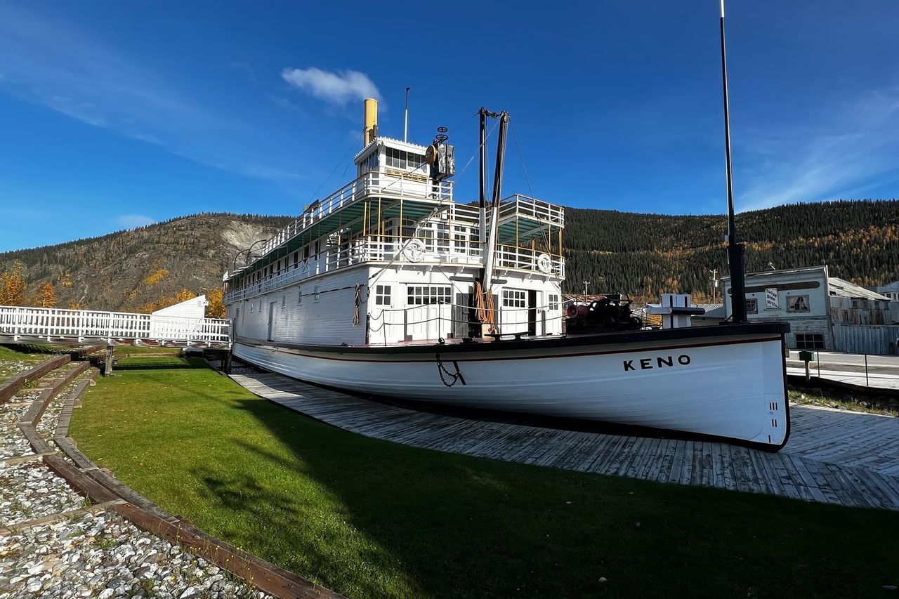 Boat in Dawson City