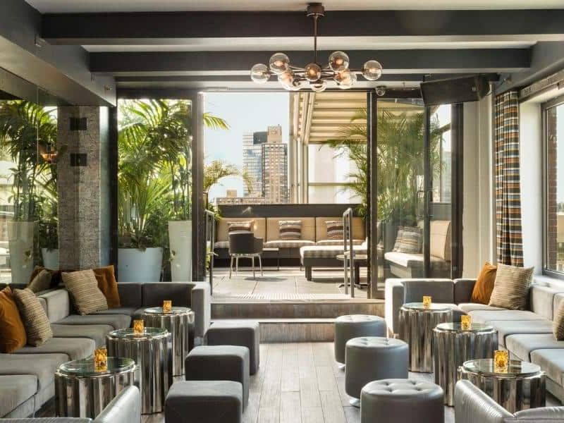 Happy Hour at the Empire Rooftop Bar New York City