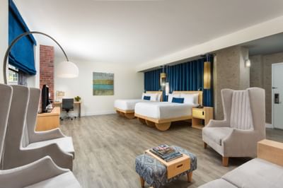 Junior Suite Two Queen Room