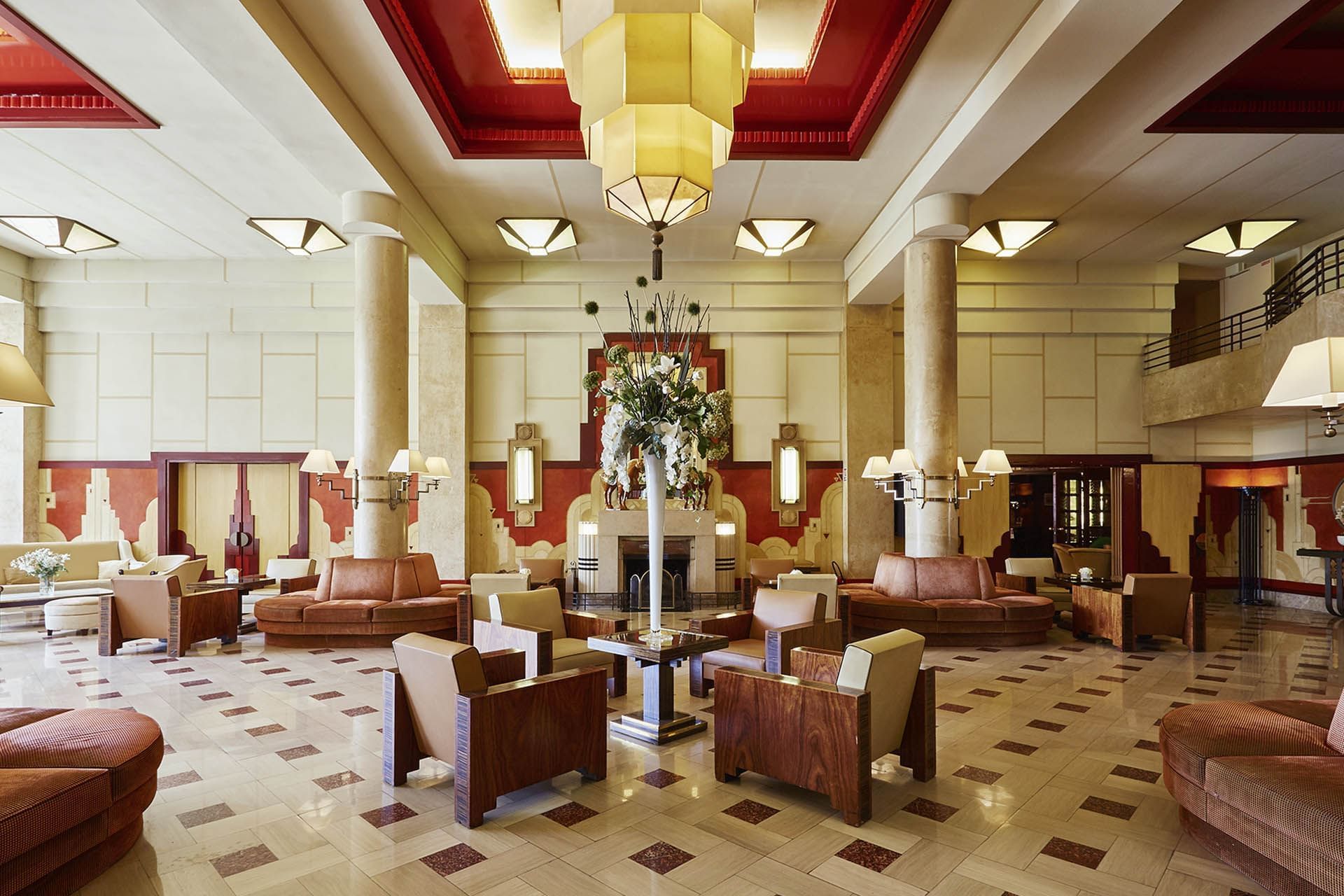 Hall at Domaine de Divonne Hotel in DivonnelesBains