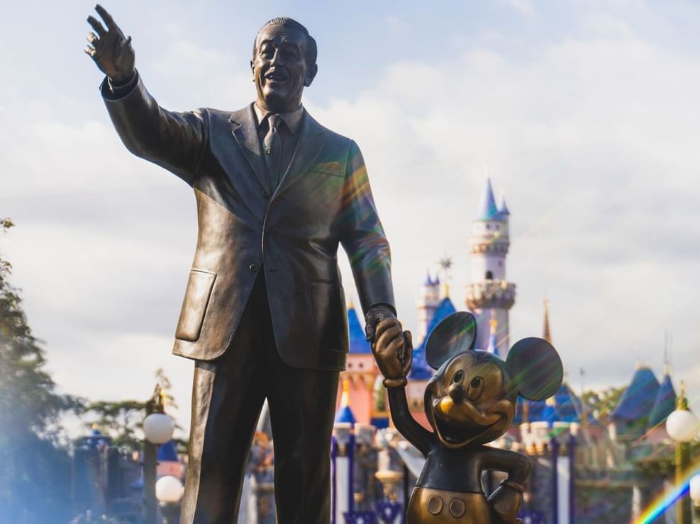 Disneyland statue