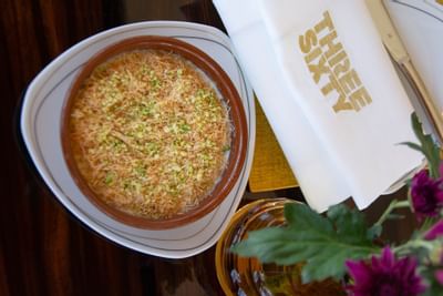 Three Sixty Restaurant at The Torch Doha Hotel in Qatar