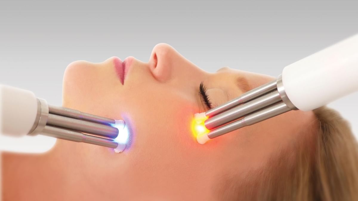 Closeup on a CACI treatment at The May Fair Hotel Spa