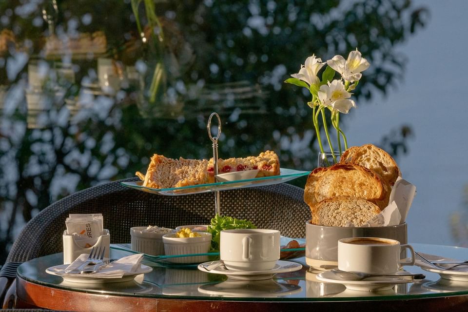 Breakfast at Hotel Cumbres Puerto Varas in Chile