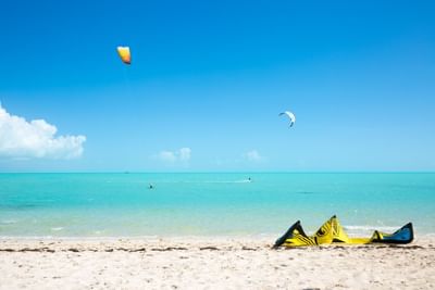 Beach area of Luxury Studio Ocean View at H2O Life Style Resort