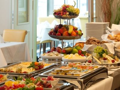 Breakfast at Ambassador Hotel in Vienna