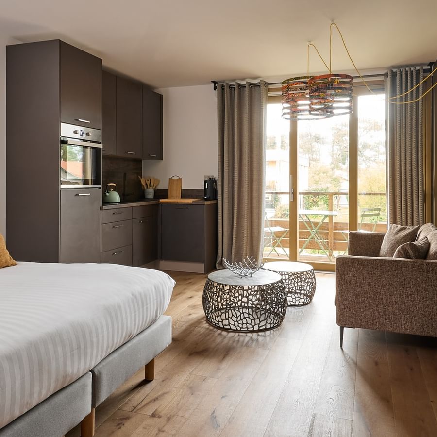 Longani - 1 pièce avec balcon