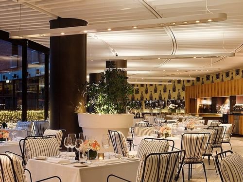 Dining area at Sofitel Sydney Wentworth