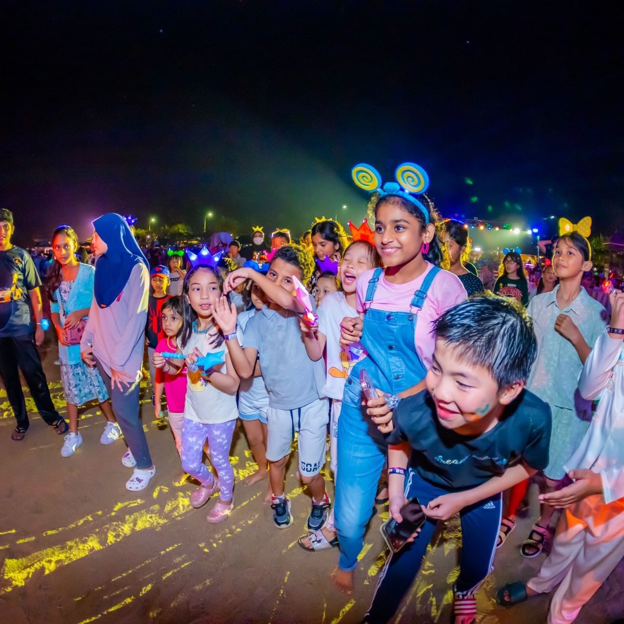 Lexis Hibiscus Welcomes 2024 With NEON Circus Countdown Carnival
