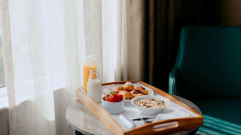 Dining in Hotel Room Mercure Sydney Parramatta