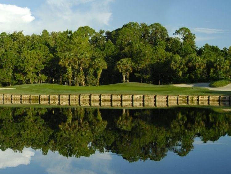 Exterior view of Westchase Golf Club at Shephard's Beach Resort