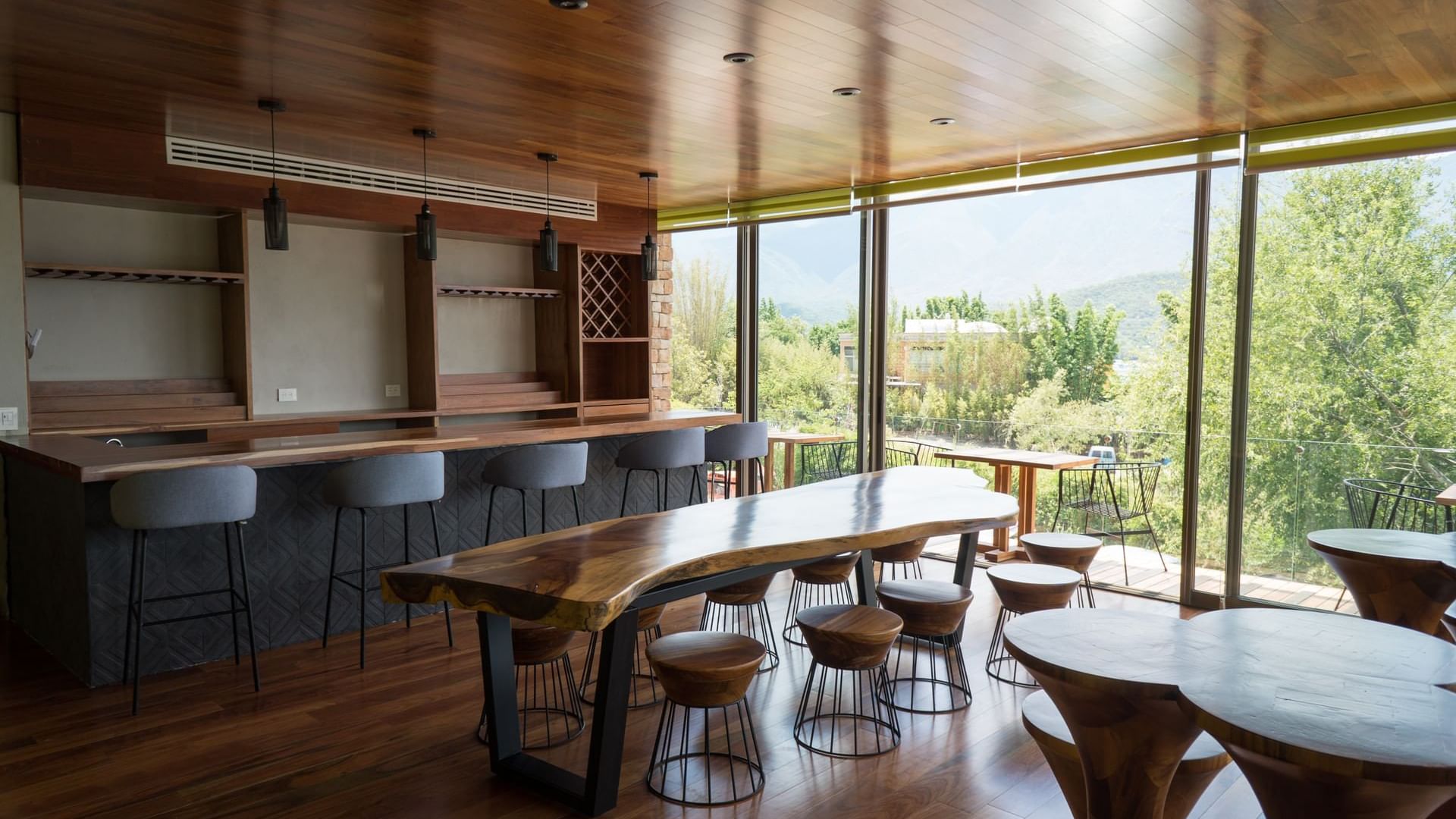 Interior of Los Agapantos Bar at Gamma Monterrey Rincón