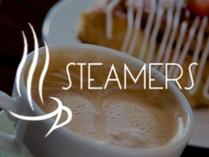 Coffee served in the Steamers Café at Fairmont Hot Springs Resort