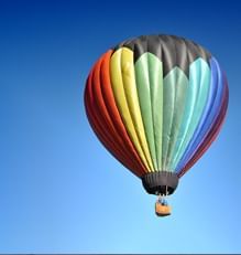 Hot air balloon tour