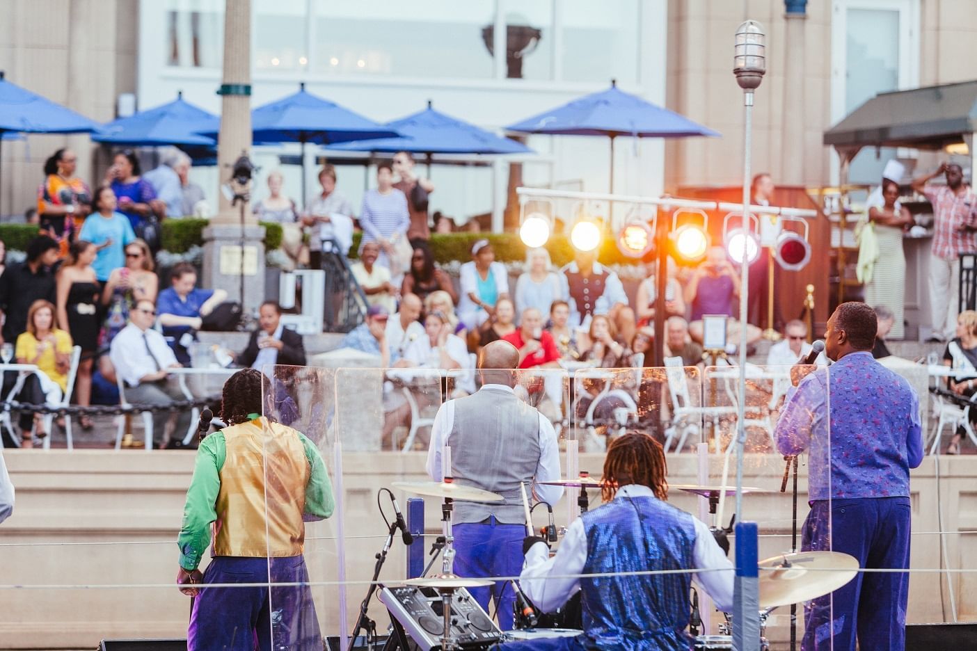 summer in the city outdoor band