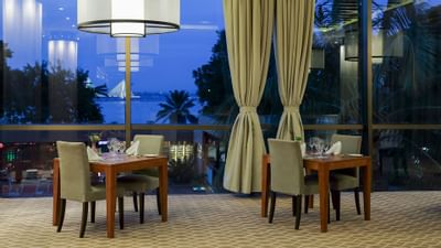 Restaurant at Fleuve Congo Hotel Hotel in Kinshasa
