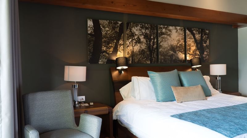 Interior of Deluxe Room 1 Queen Double at Gamma Monterrey