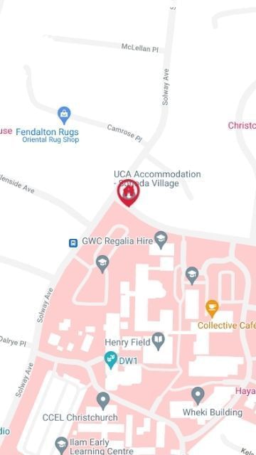 Dovedale Halls: Hayashi Map