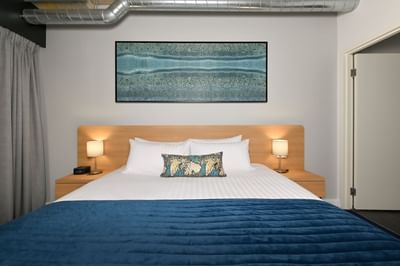 Livingroom area in Two Bedroom Suite, Nesuto Curtin Perth Hotel