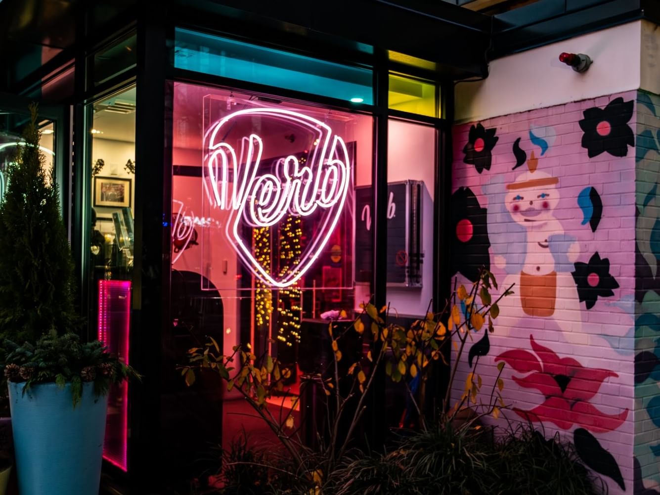 Verb Neon Sign
