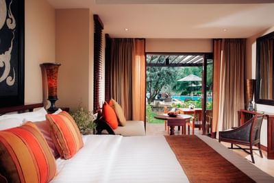 Garden Villa with King bed and the pool view at Paradox Resort Phuket