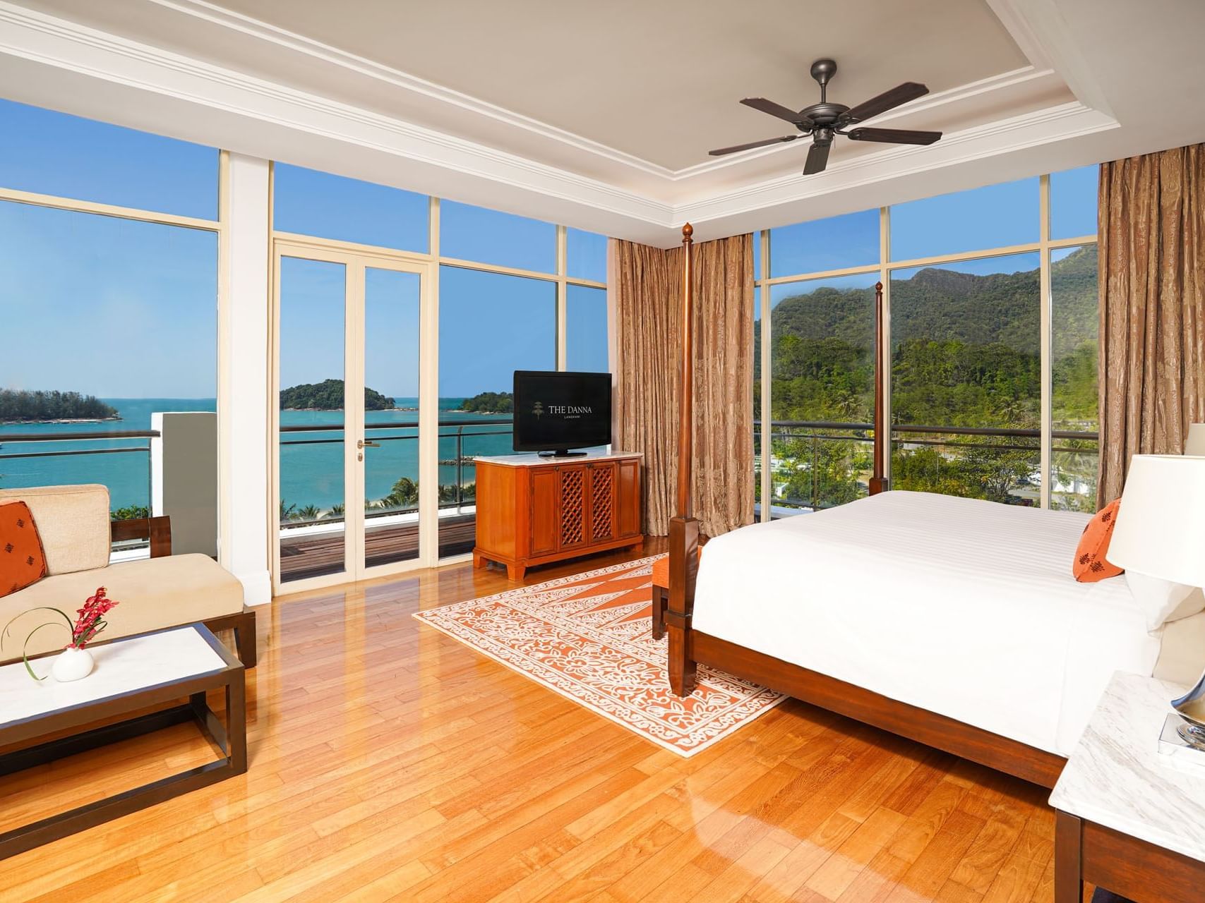 Grand Corner Duchess Sea View Room at The Danna Langkawi Hotel