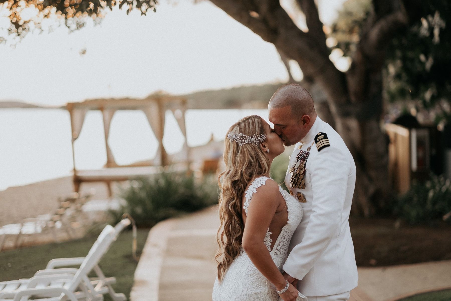 beach wedding just the two of us