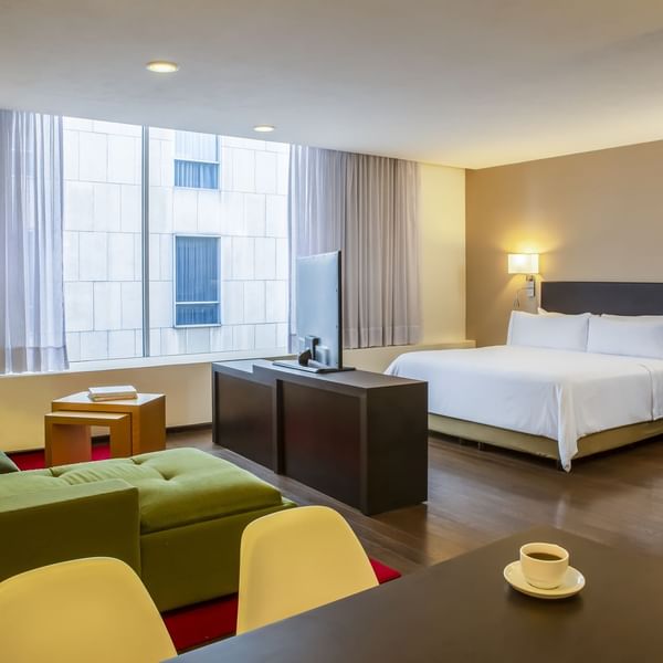 Junior Suite King with furniture at Fiesta Inn