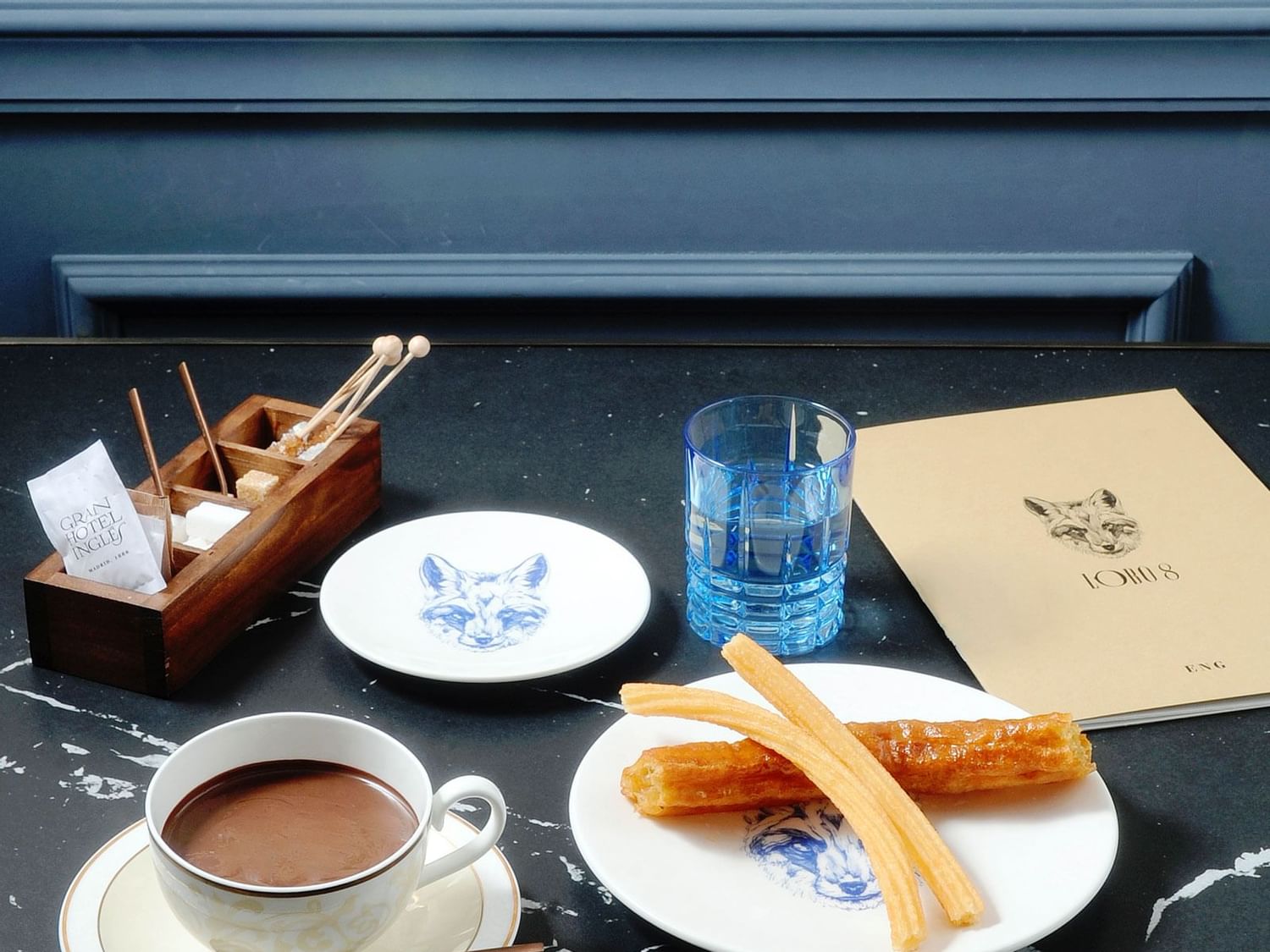 Breakfast at Gran Hotel Inglés in Madrid