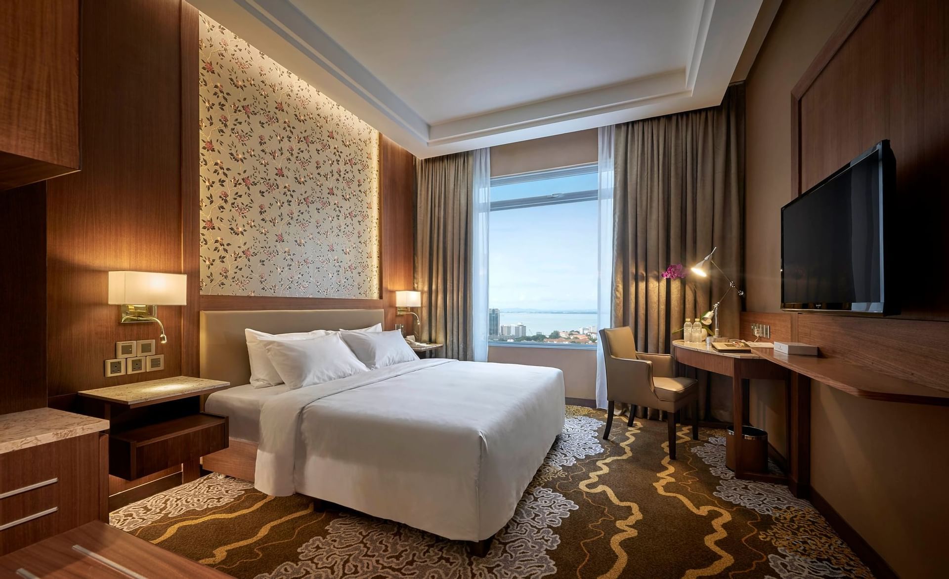 Interior of The Superior room at St Giles Wembley Hotel