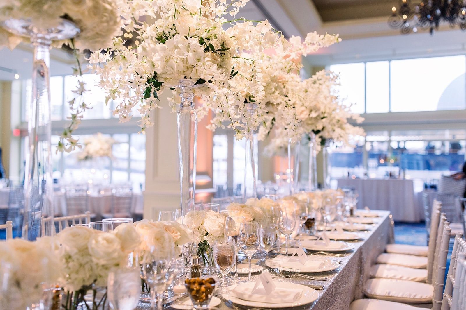 wedding in the wharf room