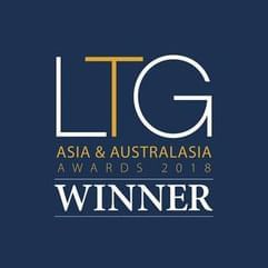 Logo of LTG Asia & Australia Awards Winner at One Farrer Hotel