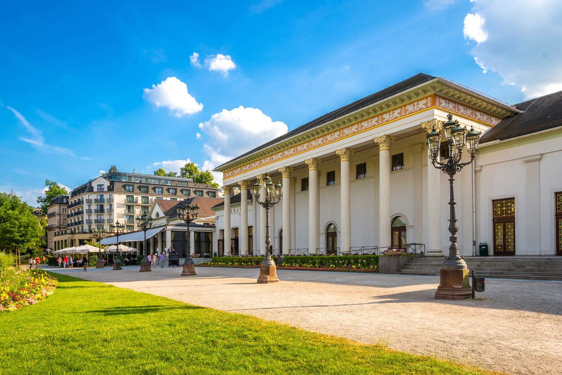 Exterior view of the hotel at Radisson Blu Badischer Hof Baden-B